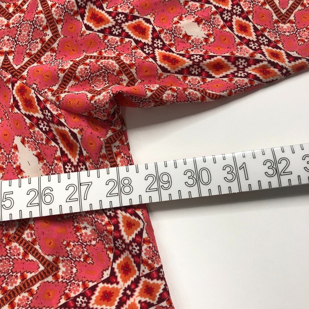 Talbots Plus 3x All Over Print Polyester Button L… - image 8